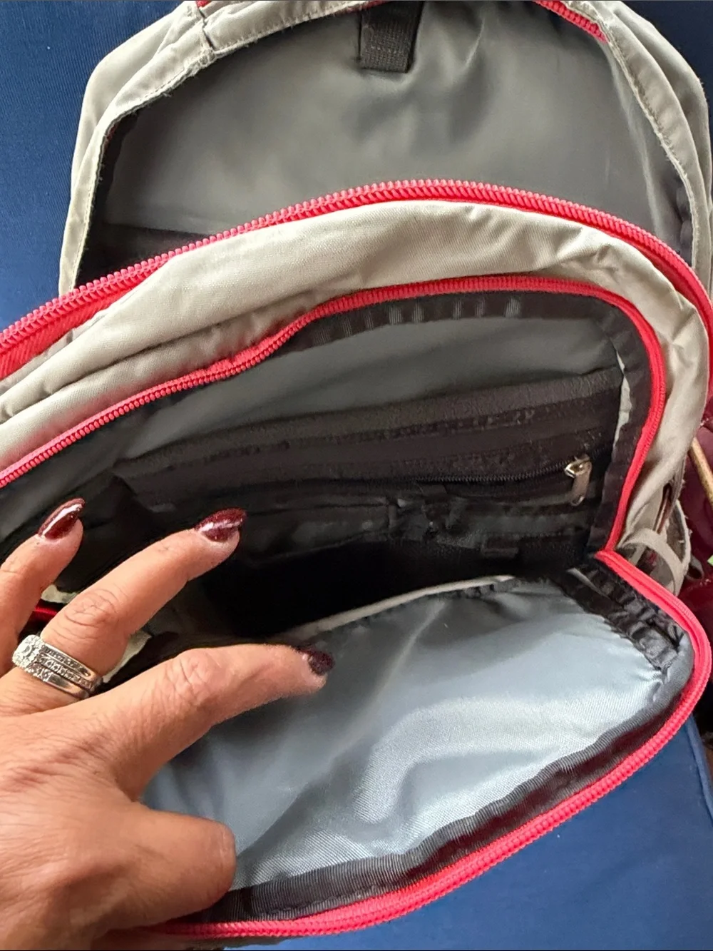 The North Face versatile backpack